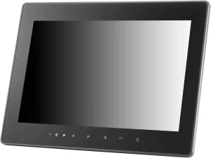 12.1" inch Capacitive Touchscreen All Weather Rugged IP67 IK08 Waterproof Display Monitor with HDMI VGA USB DVI Video Inputs 1280x800 Native Resolution, 16x9 Aspect Ratio - 1219GNH