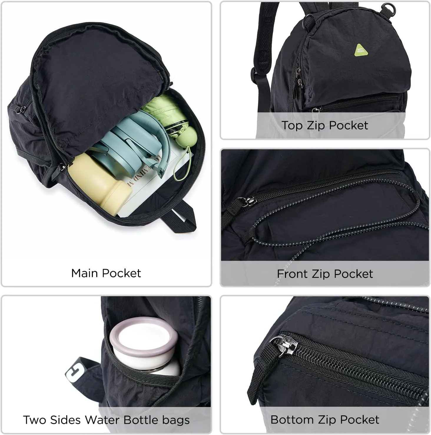 12L Kids Backpack for boys and girls, Small Ultra Lightweight Hiking Backpack for kids with Mesh Storage Bag, Water Resistant Travel Outdoor Sport Camping Daypack