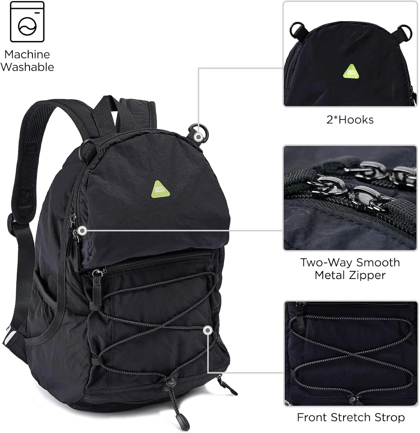 12L Kids Backpack for boys and girls, Small Ultra Lightweight Hiking Backpack for kids with Mesh Storage Bag, Water Resistant Travel Outdoor Sport Camping Daypack