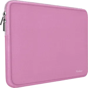 14 Inch Laptop Sleeve, Resistant Neoprene Laptop Sleeve/Notebook Computer Pocket Case/Tablet Briefcase Carrying Bag for 14 inch HP, Lenovo, Asus Notebook, Ultrabook, Pink