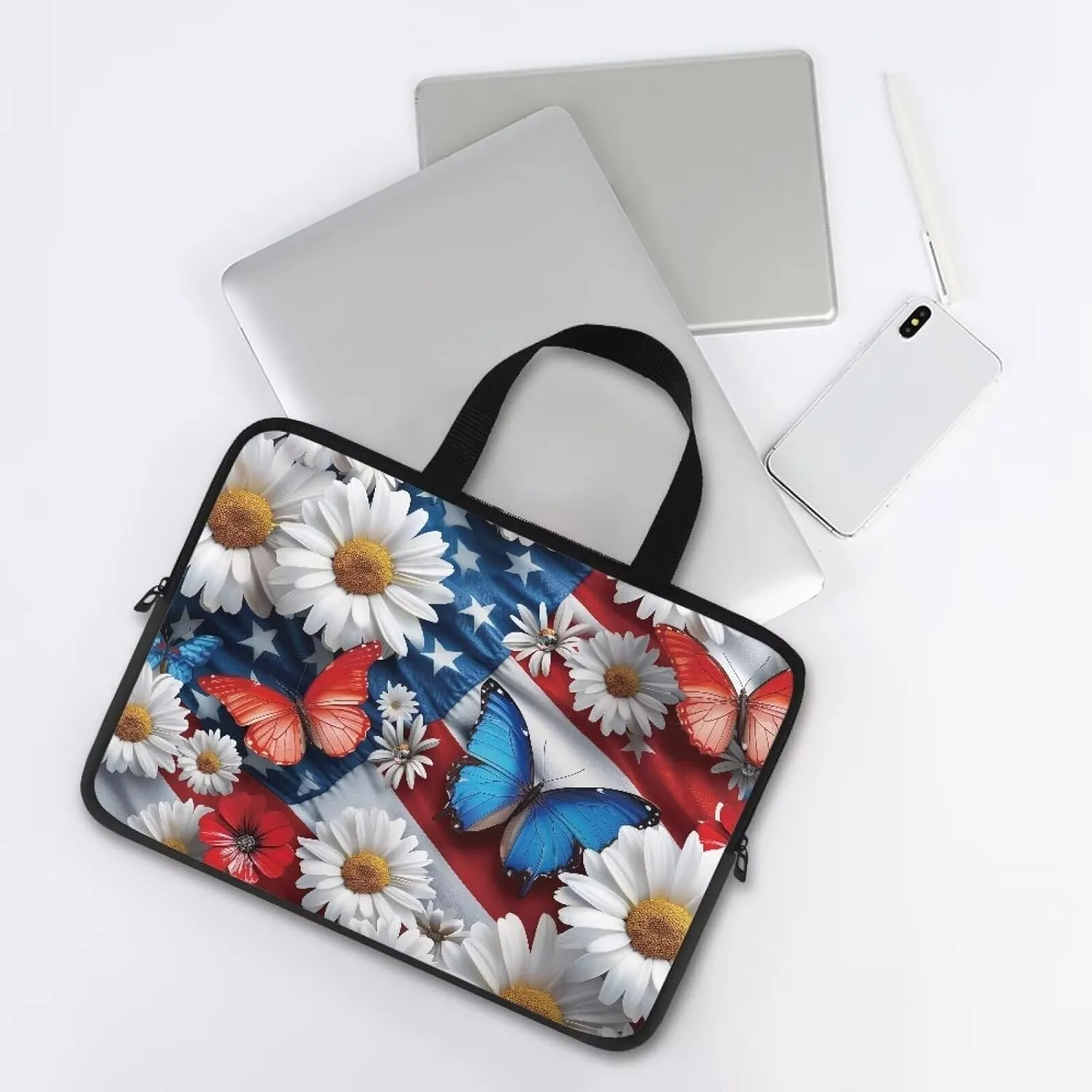 15.6 17inch Laptop Sleeve for Women,Laptop Case for Men,Computer Case,Computer Sleeve 15 inch Laptop with Handle