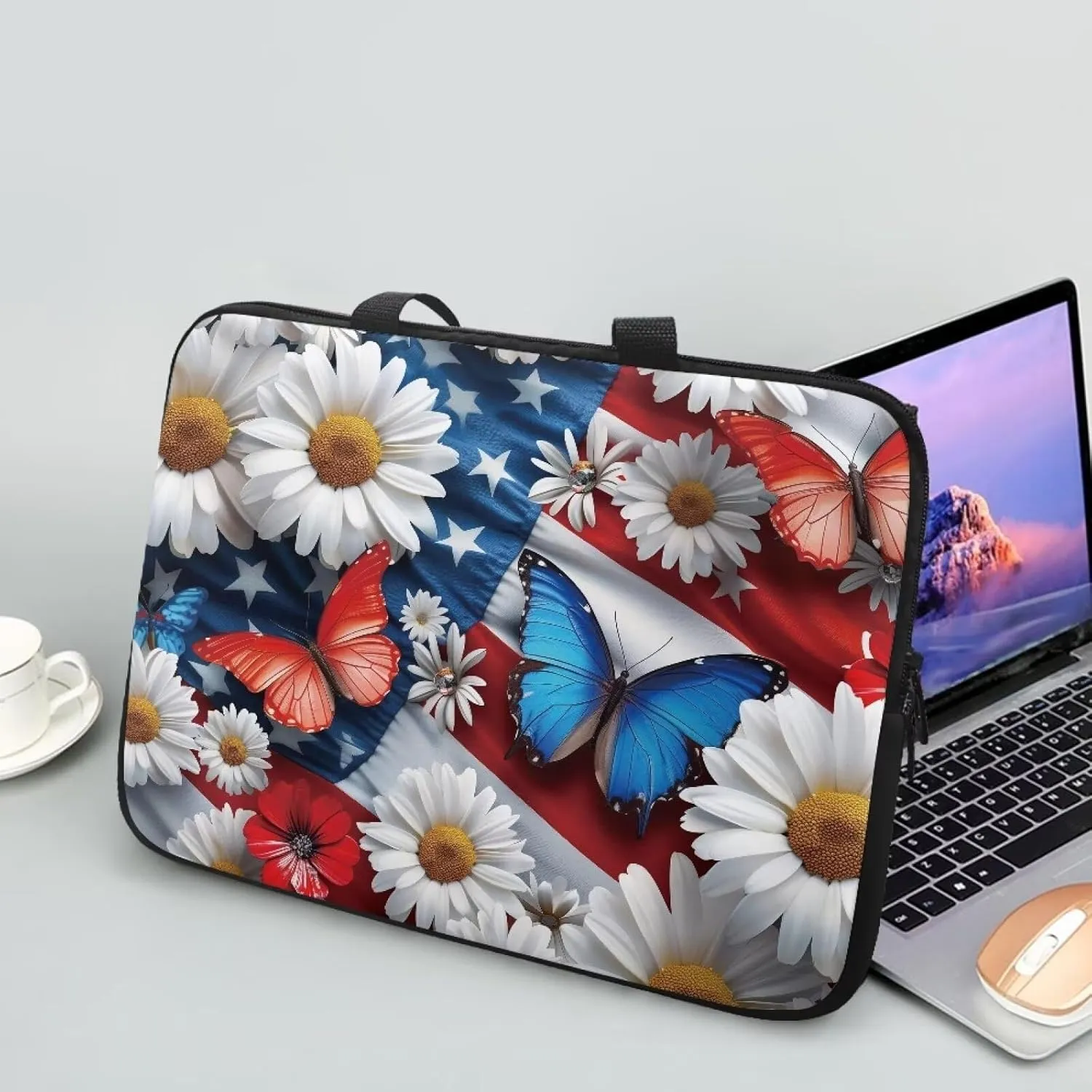 15.6 17inch Laptop Sleeve for Women,Laptop Case for Men,Computer Case,Computer Sleeve 15 inch Laptop with Handle