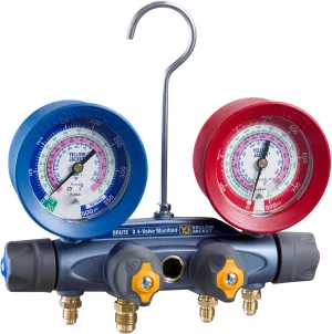 46014 Brute II A2L Manifold with 3-1/8-inch Gauges