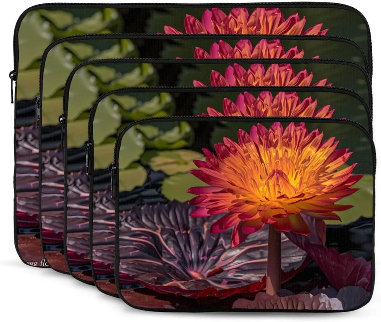 A Blooming Water Lily Laptop Inner Bag Laptop Sleeve Case Briefcase Carrying Laptop Cover