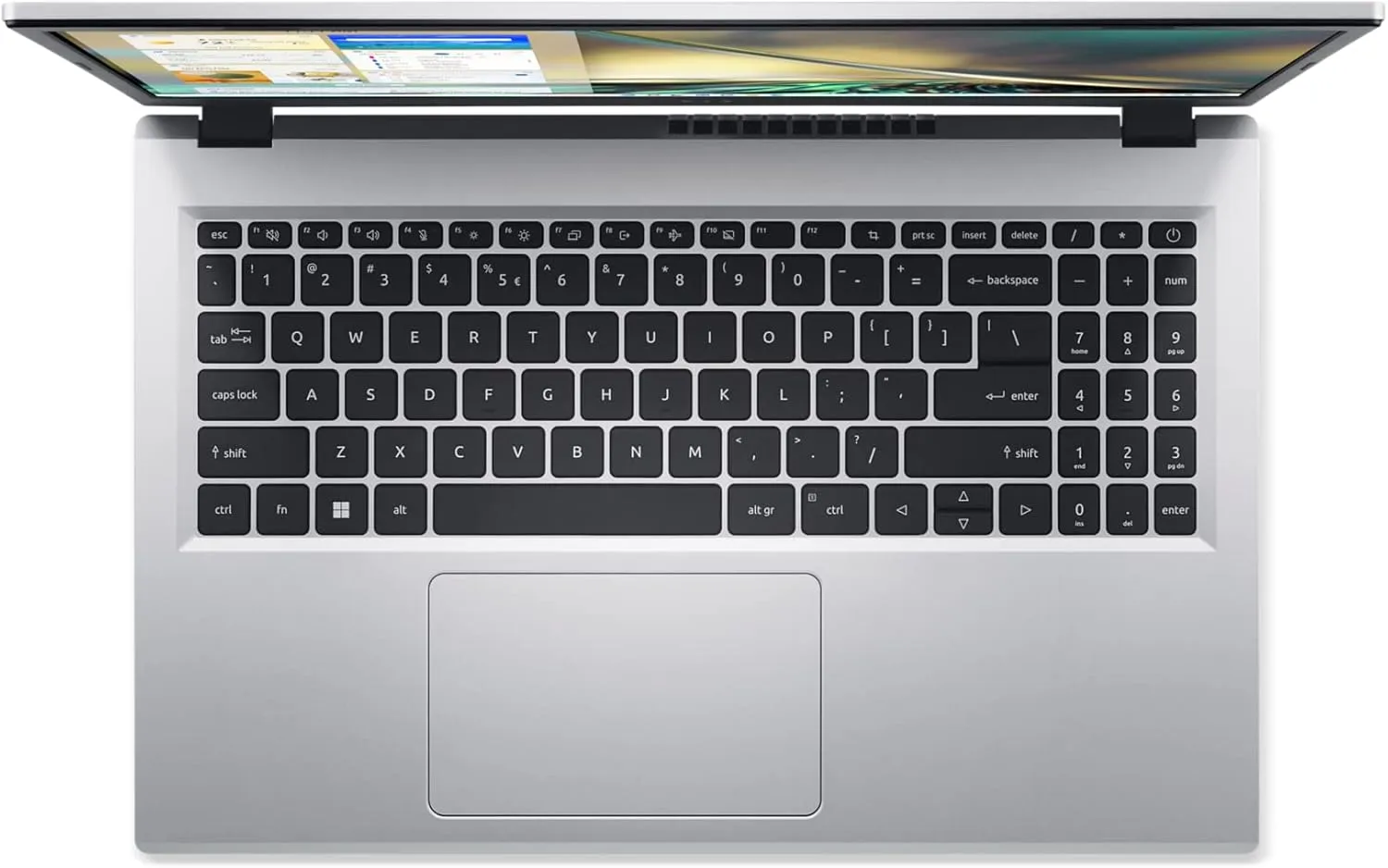 acer Aspire 3 A315-24PT-R0UX Slim Laptop, 15.6" Full HD IPS Touch Display, AMD Ryzen 5 7520U Quad-Core Processor, AMD Radeon Graphics, 16GB LPDDR5, 512GB NVMe SSD, Wi-Fi 6, Windows 11 Home