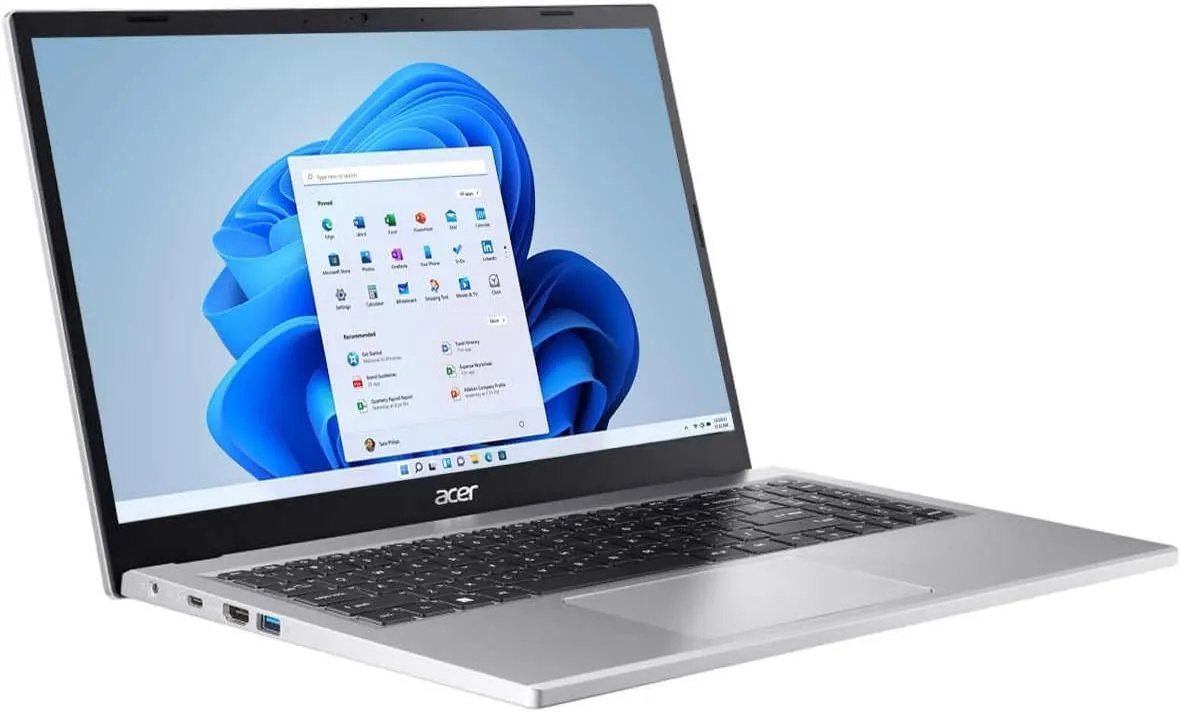 acer Aspire 3 Touch Slim Laptop in Silver Ryzen 5 4-Core up to 4.3GHz 16GB RAM 1TB SSD 15.6in FHD Web Cam WiFi HDMI W11 Pen (A315S - Renewed)