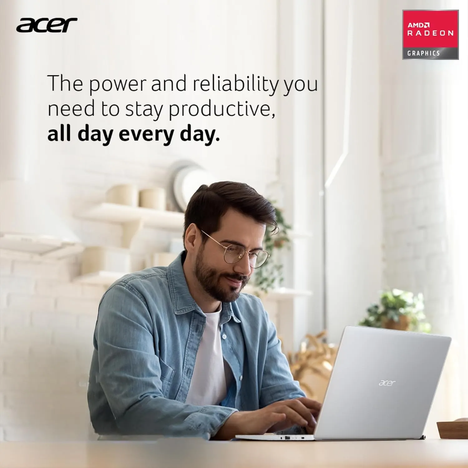acer Aspire Premium Slim Laptop - 15.6" Full HD IPS 1080P Display - AMD Ryzen 3 7330U Quad-Core Processor - 16GB RAM - 512GB NVMe SSD - Webcam - Wi-Fi 6 - AI PC - Windows 11 Pro - No Mouse
