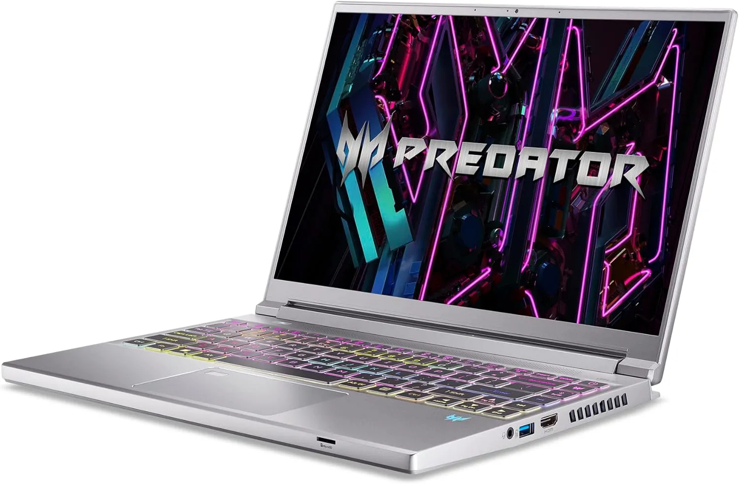 Acer Predator Triton 14 Gaming/Creator Laptop | 13th Gen Intel i7-13700H | NVIDIA GeForce RTX 4070 | 14" Mini LED 250Hz G-SYNC Display | 16GB LPDDR5 | 1TB PCIe Gen4 SSD |WiFi 6E | PT14-51-7979, Silver