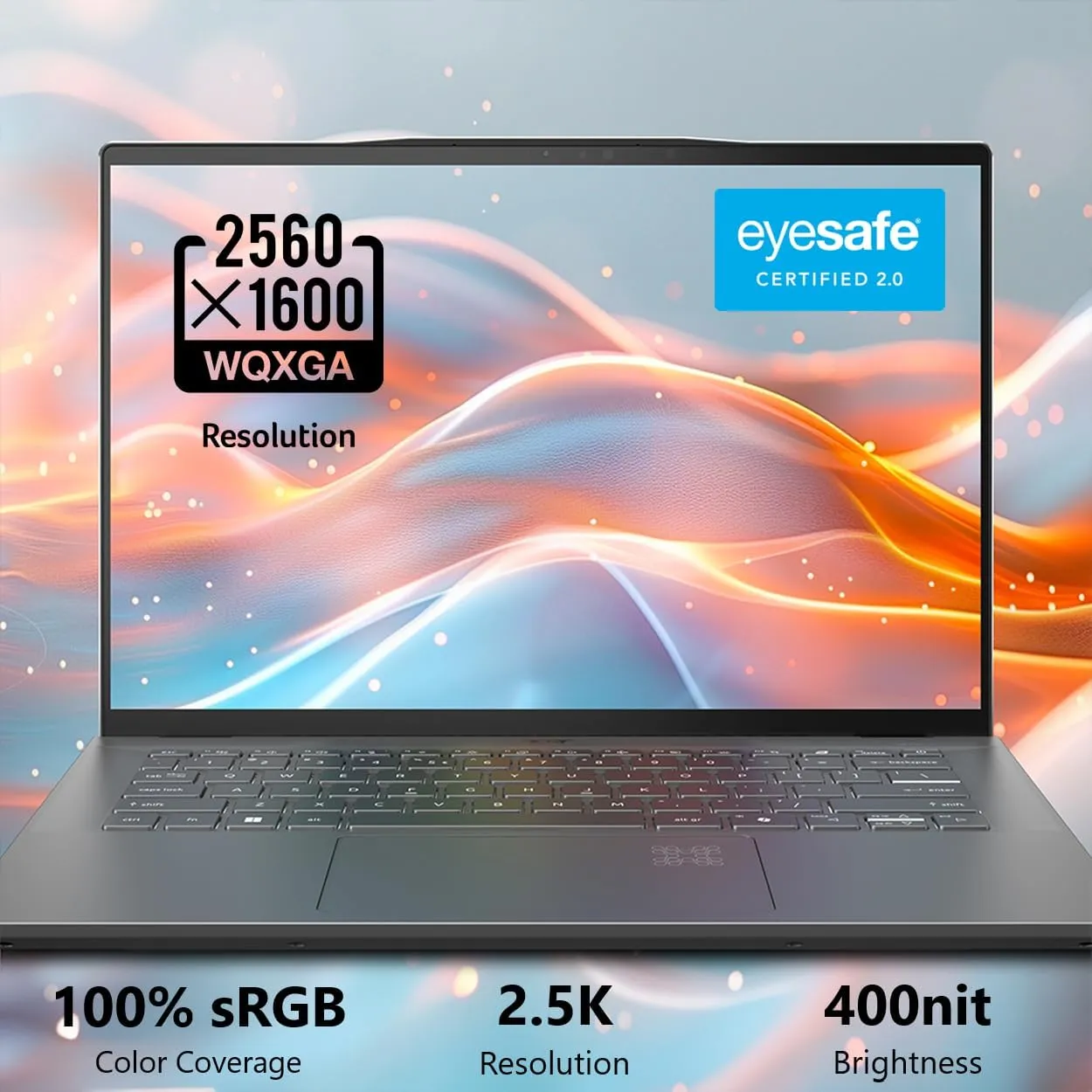 acer Swift 14 AI Copilot  PC | 14.5" 2.5K 120Hz Display | Unlock AI Experiences | Snapdragon X Plus 10-Core Processor | 16GB LPDDR5X | 1TB Gen 4 SSD | Wi-Fi 7 | Windows 11 Home | SF14-11-X128