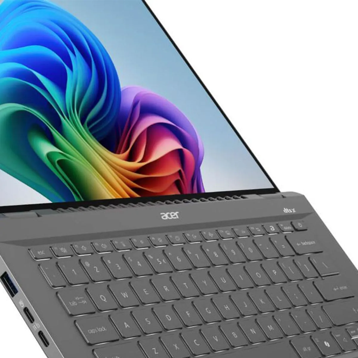 acer Swift 14 AI Copilot  PC | 14.5" 2.5K 120Hz Display | Unlock AI Experiences | Snapdragon X Plus 10-Core Processor | 16GB LPDDR5X | 1TB Gen 4 SSD | Wi-Fi 7 | Windows 11 Home | SF14-11-X128