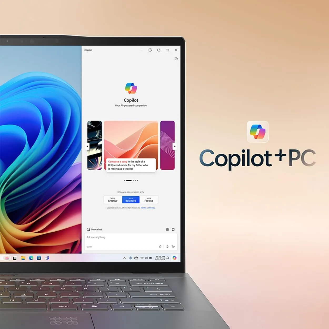 acer Swift 14 AI Copilot  PC | 14.5" 2.5K 120Hz Display | Unlock AI Experiences | Snapdragon X Plus 10-Core Processor | 16GB LPDDR5X | 1TB Gen 4 SSD | Wi-Fi 7 | Windows 11 Home | SF14-11-X128