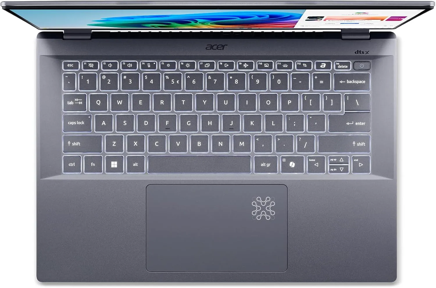 acer Swift 14 AI Copilot  PC | 14.5" 2.5K 120Hz Display | Unlock AI Experiences | Snapdragon X Plus 10-Core Processor | 16GB LPDDR5X | 1TB Gen 4 SSD | Wi-Fi 7 | Windows 11 Home | SF14-11-X128