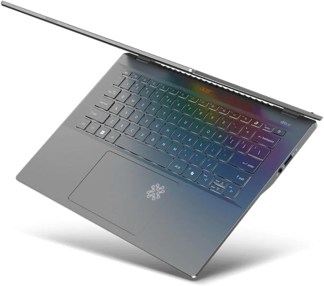 acer Swift 14 AI Copilot  PC | 14.5" 2.5K 120Hz Display | Unlock AI Experiences | Snapdragon X Plus 10-Core Processor | 16GB LPDDR5X | 1TB Gen 4 SSD | Wi-Fi 7 | Windows 11 Home | SF14-11-X128