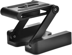 Acouto Z Flex Tilt Head Folding Plate Z-Type Tilt Flexible Folding Tr Head 1/4" Mounting Screw Tr Quick Release Plate Fit for Nikon for DSLR
