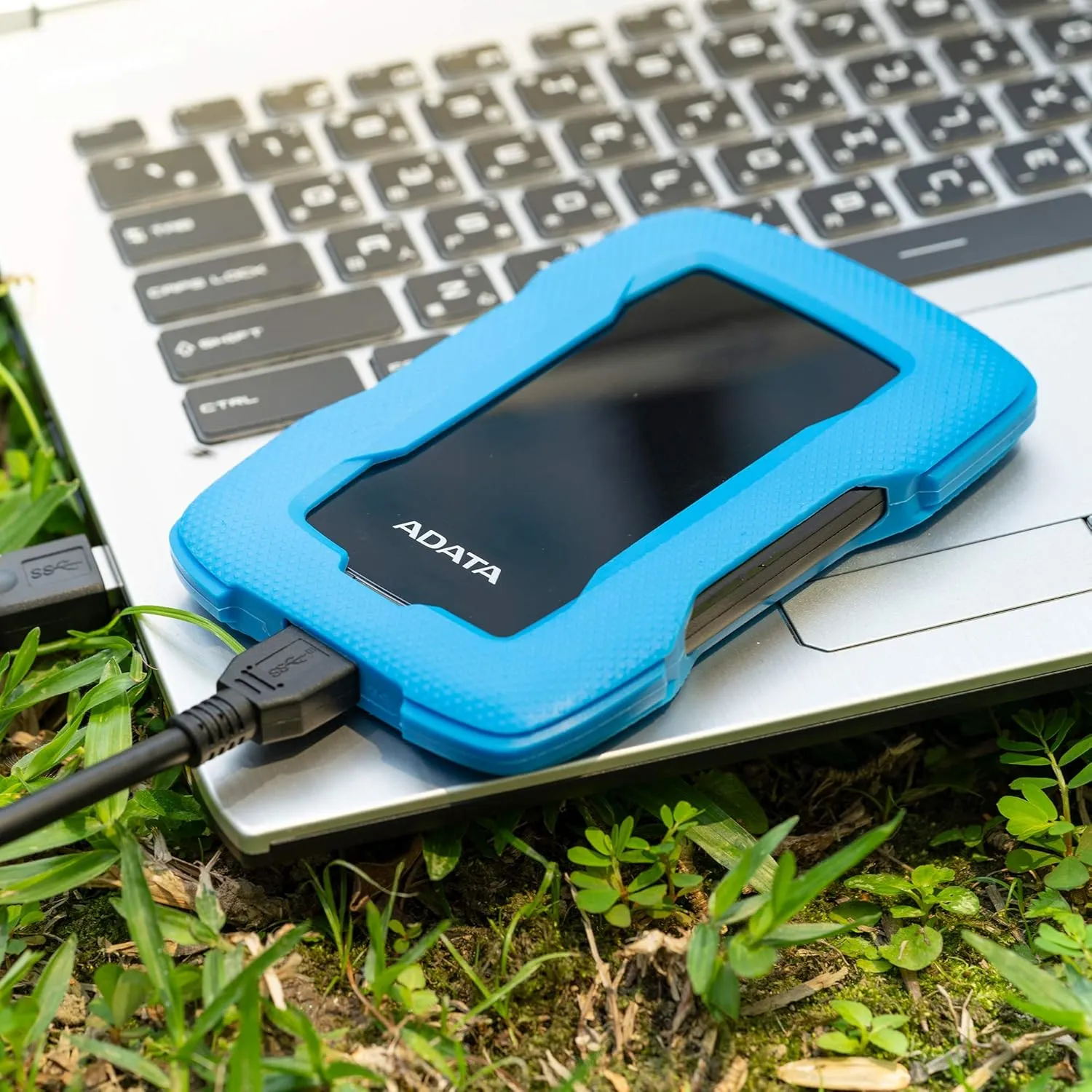 ADATA HD330 2TB USB 3.1 Shock-Resistant Extra Slim External Hard Drive Black (AHD330-2TU31-CBK)