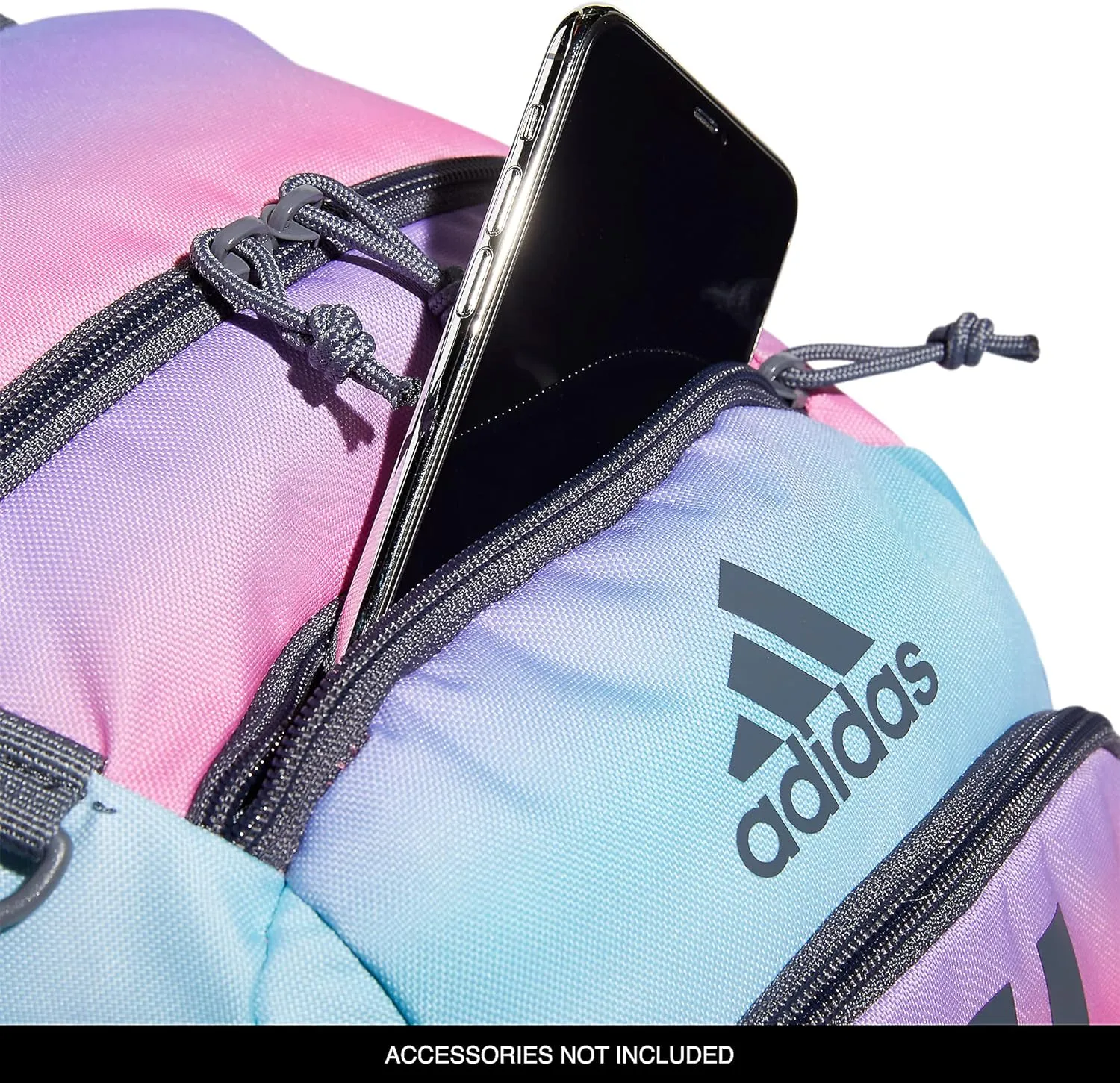 adidas Creator Laptop Backpack for Women and Men, Comfortable and Durable Small Athletic Bag, Gradient Rose Tone Pink/Onix Grey, One Size
