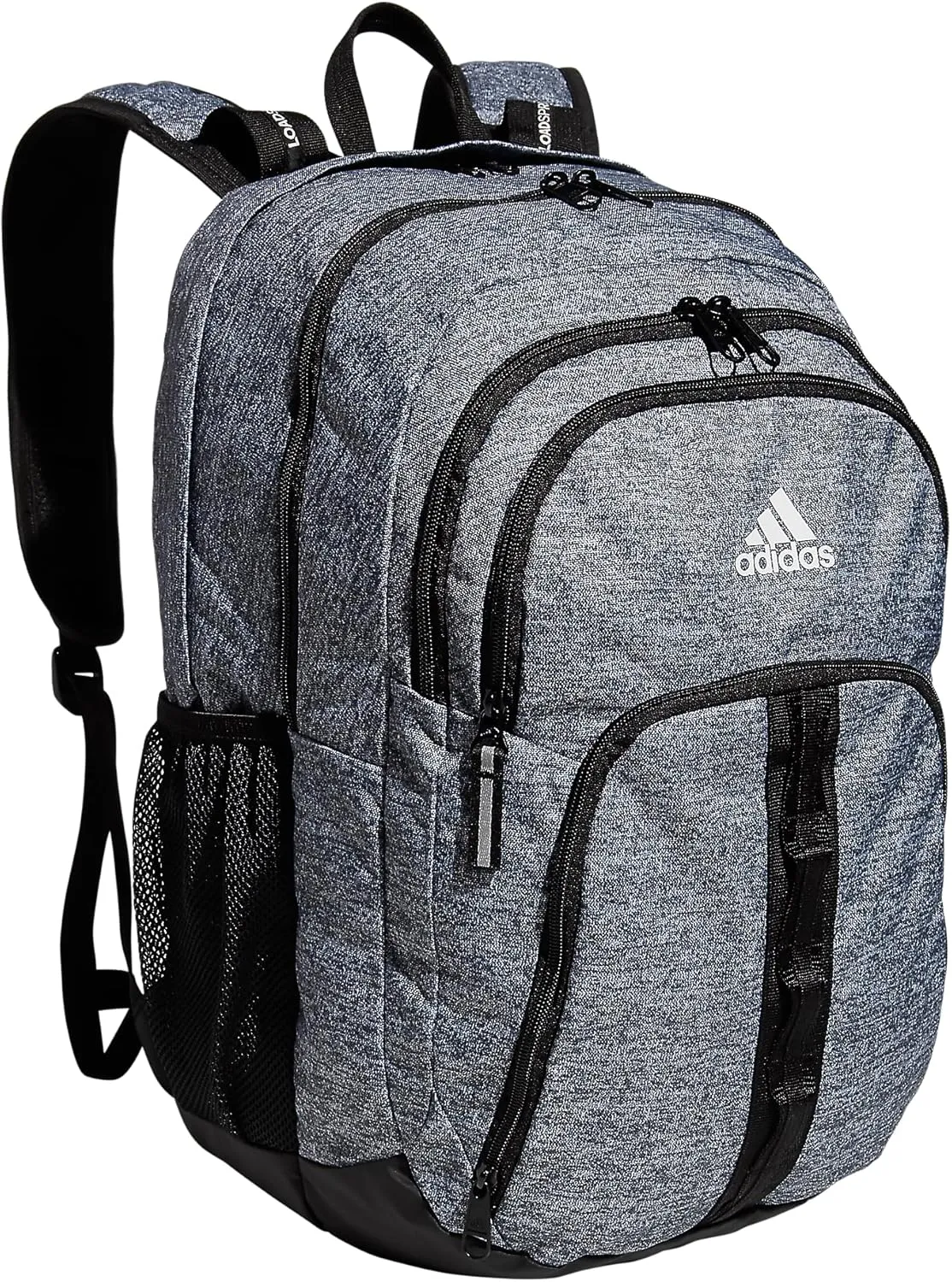 adidas Prime 6 Backpack, Jersey Onix Grey/Black/White, One Size