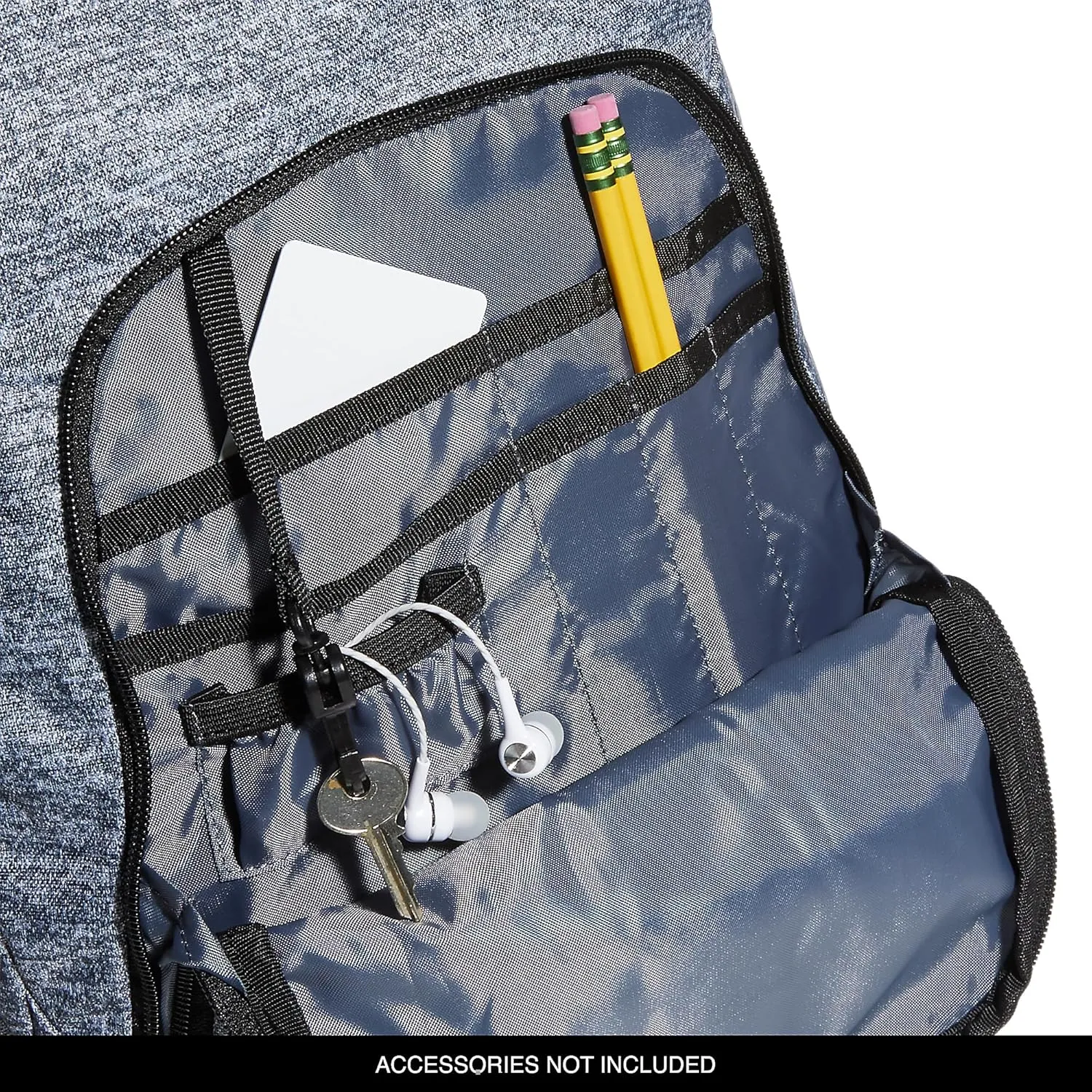 adidas Prime 6 Backpack, Jersey Onix Grey/Black/White, One Size