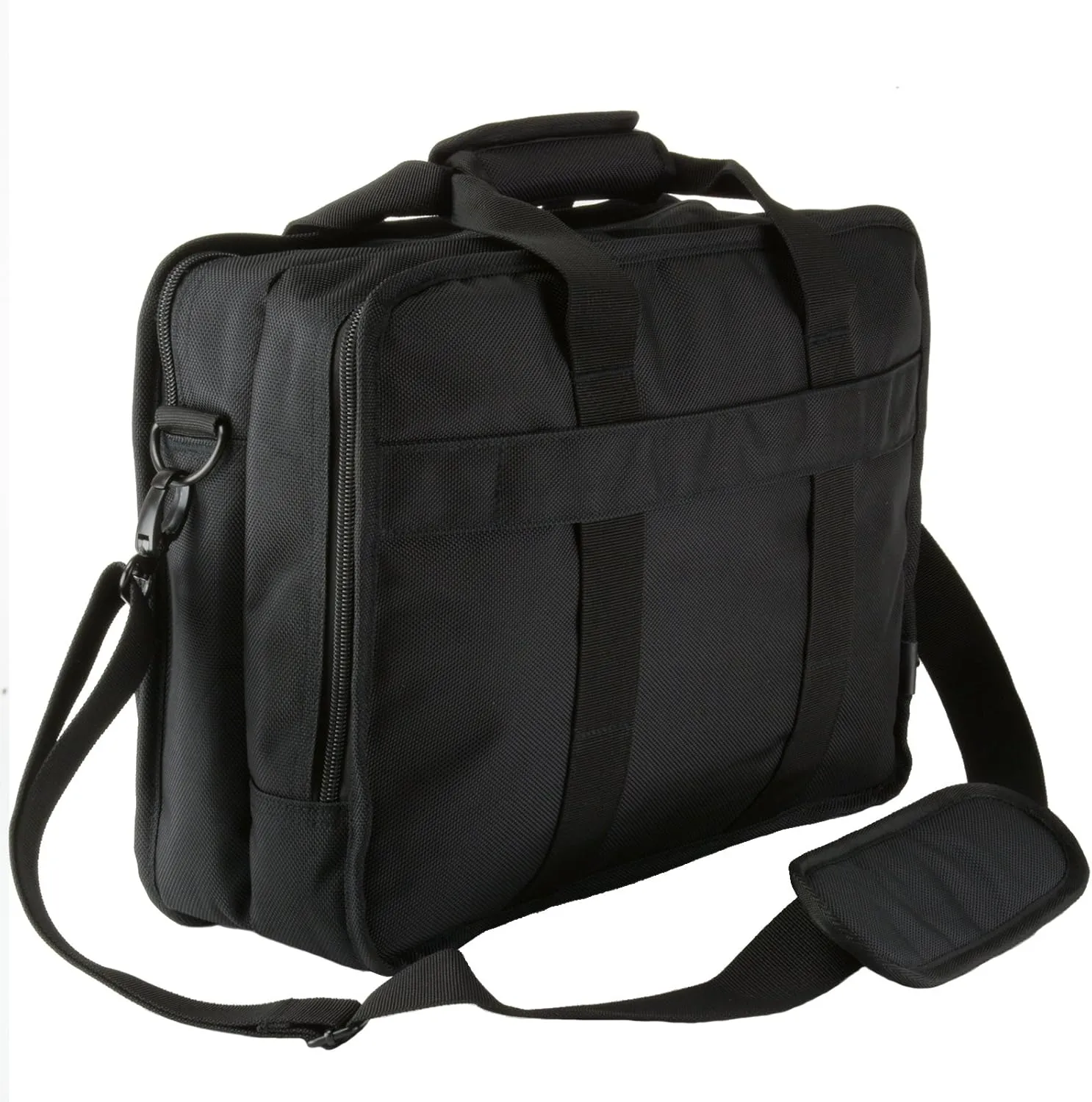 Alpine Swiss Conrad Messenger Bag 15.6 Inch Laptop Briefcase with Tablet Sleeve