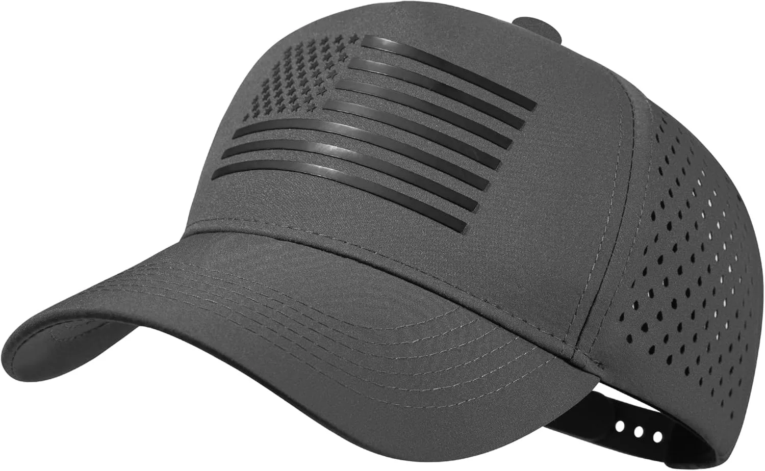 American Flag Trucker Hats, Waterproof Baseball Cap for Men Women, Quick-Dry Mesh Breathable Adjustable Fit Snapback Hat
