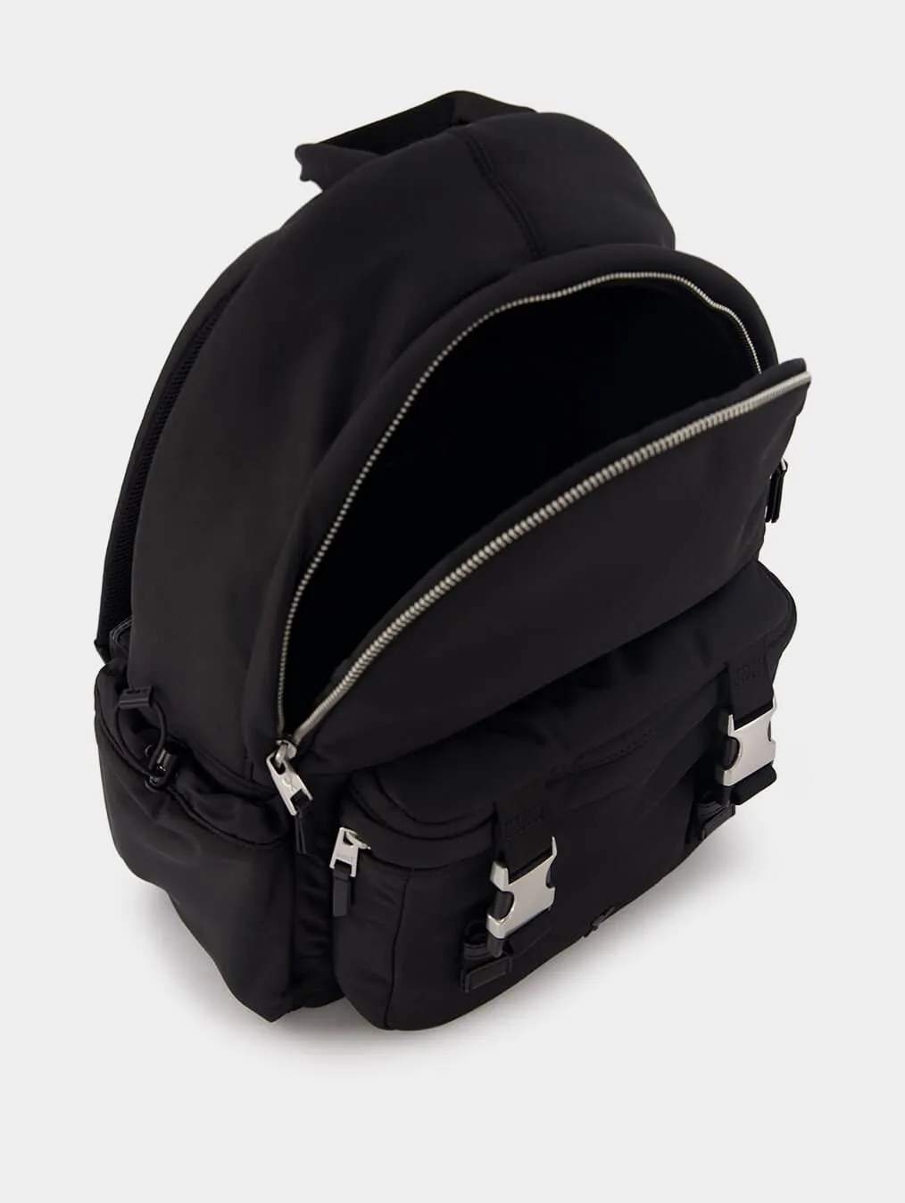 Ami De Coeur Monogram Motif Zip-Up Backpack