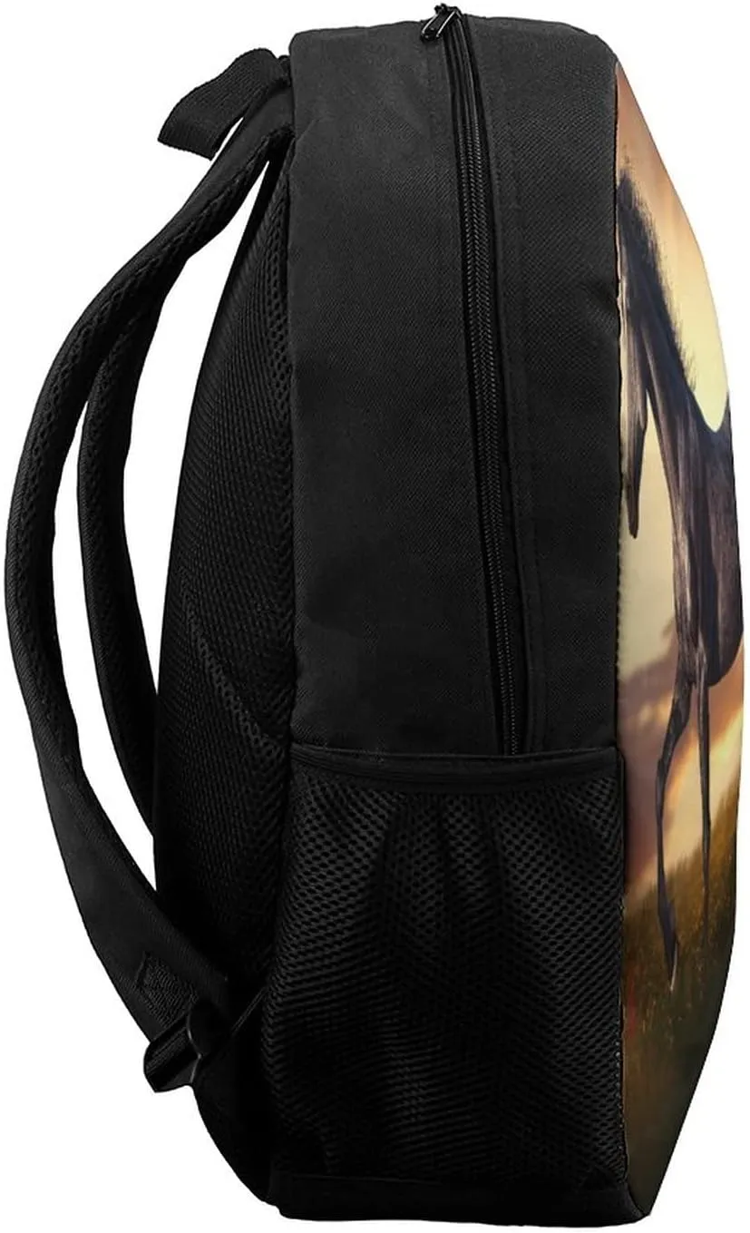 Animal Horse Backpack with Adjustable Straps, Suitable for Travel Picnics Activities