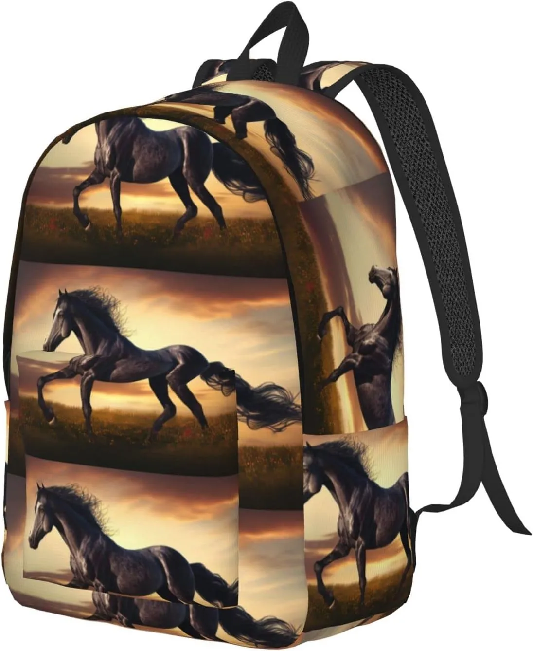 Animal Horse Backpack with Adjustable Straps, Suitable for Travel Picnics Activities