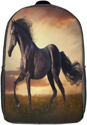 Animal Horse Backpack with Adjustable Straps, Suitable for Travel Picnics Activities
