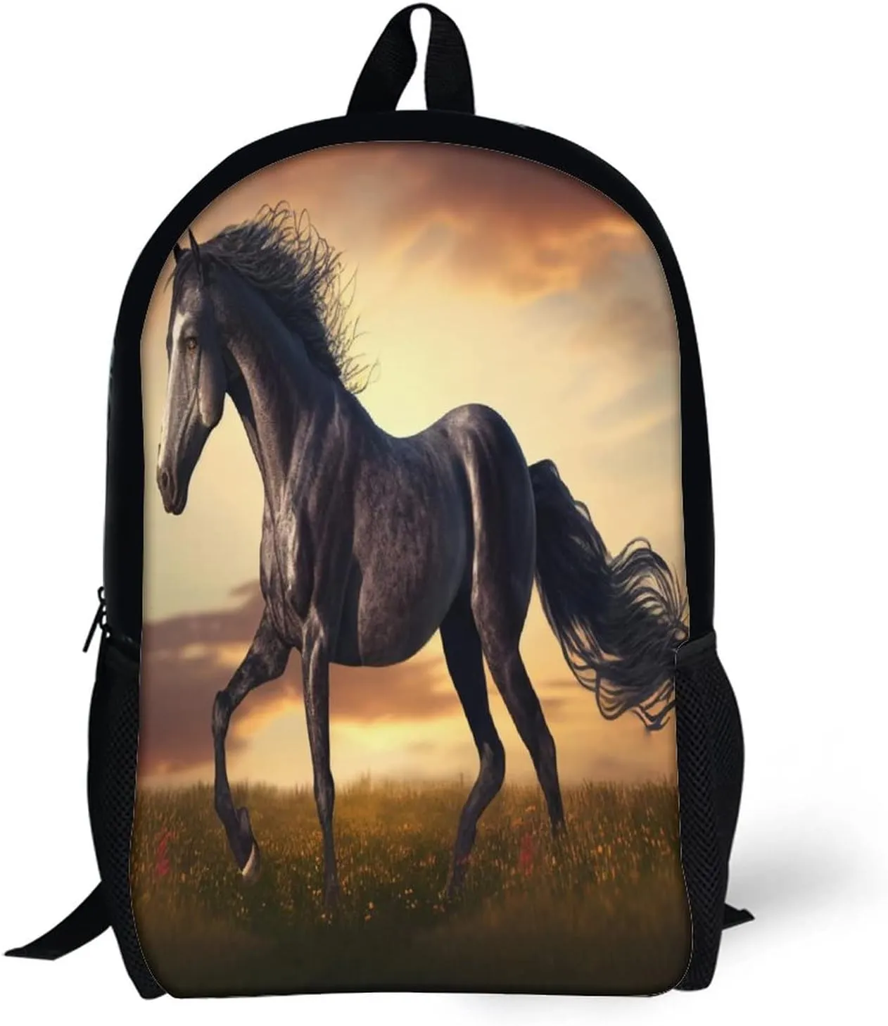 Animal Horse Backpack with Adjustable Straps, Suitable for Travel Picnics Activities