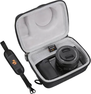 Aproca Portable Hard Protective Case, for Sony Alpha a6000 / a6100 / a6400 / a6600 Mirrorless Digital Camera