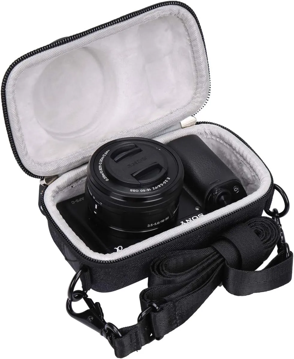 Aproca Portable Hard Protective Case, for Sony Alpha a6000 / a6100 / a6400 / a6600 Mirrorless Digital Camera
