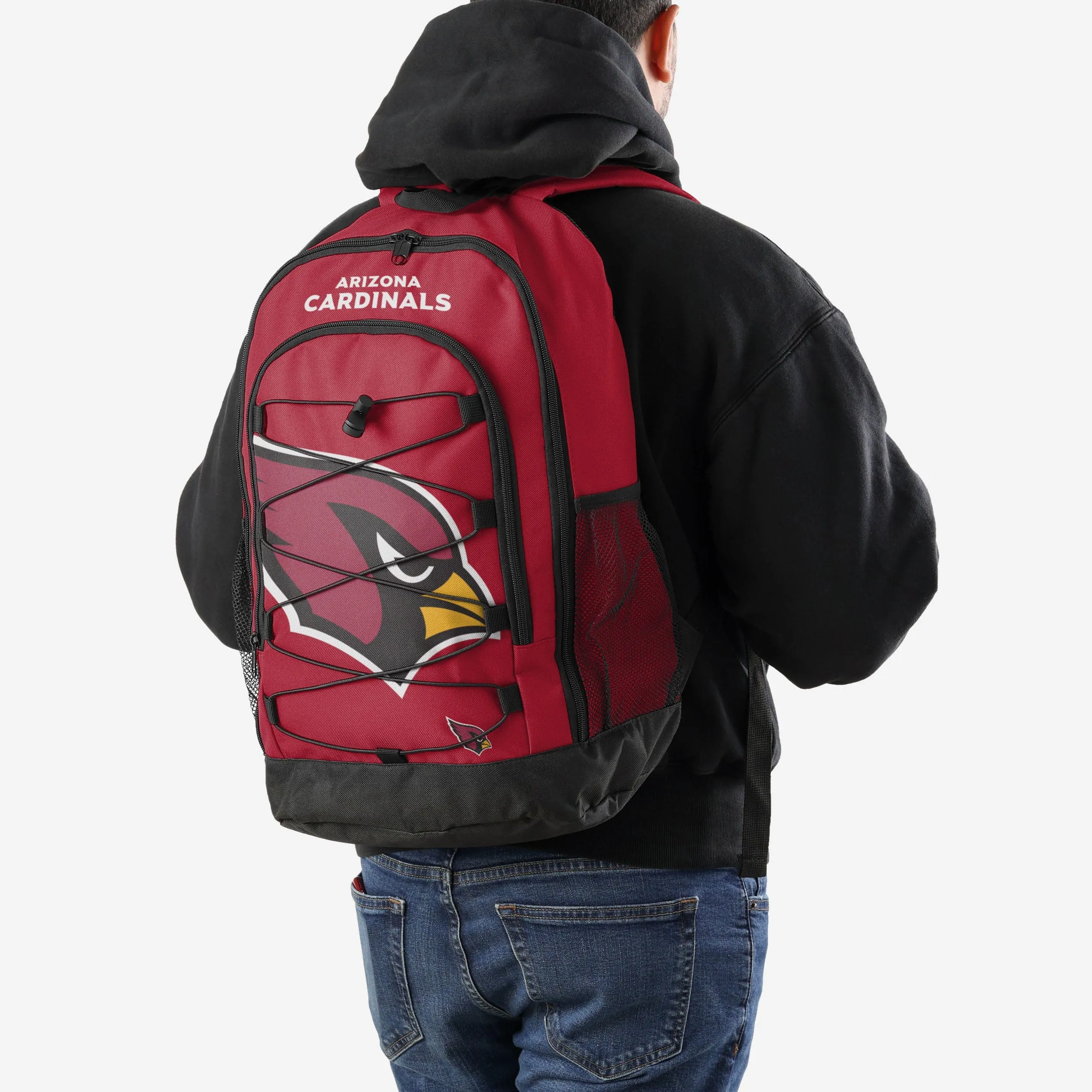 Arizona Cardinals Big Logo Bungee Backpack