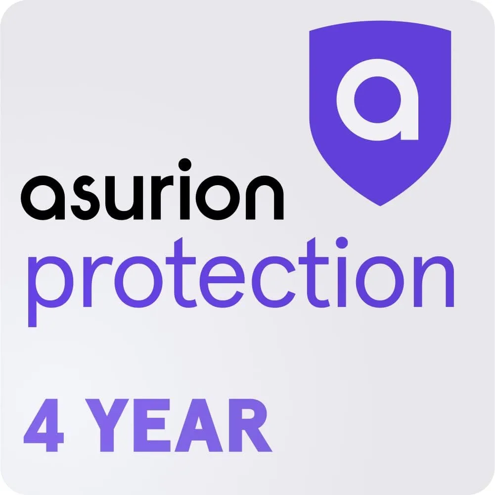 ASURION 4 Year Laptop Protection Plan ($1000 - $1249.99)