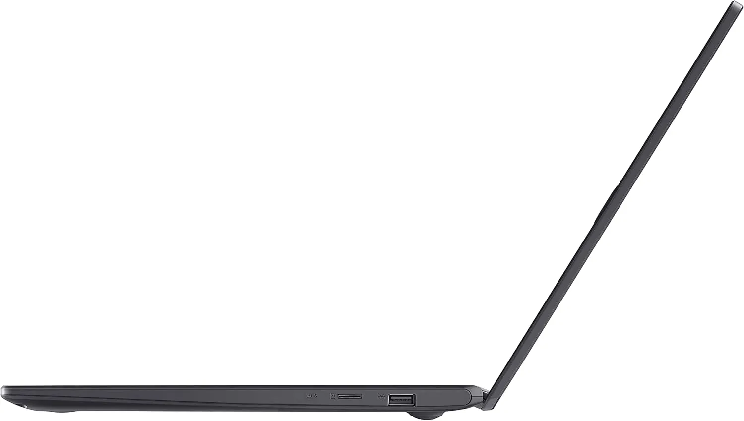 ASUS 15.6” Vivobook Go Slim Laptop, Intel Dual Core N4500, 4GB RAM, 128GB SSD, Windows 11, Star Black, L510KA-ES04
