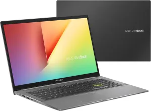 ASUS VivoBook S15 S533 Thin and Light Laptop, 15.6” FHD Display, Intel Core i5-1135G7 Processor, 8GB DDR4 RAM, 512GB PCIe SSD, Wi-Fi 6, Windows 10 Home, Indie Black, S533EA-DH51