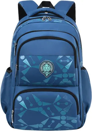 Backpack for Boys, Water Resistant Backpacks for School Kids Elementary Primary Book Bags With Laptop Compartment School Bag