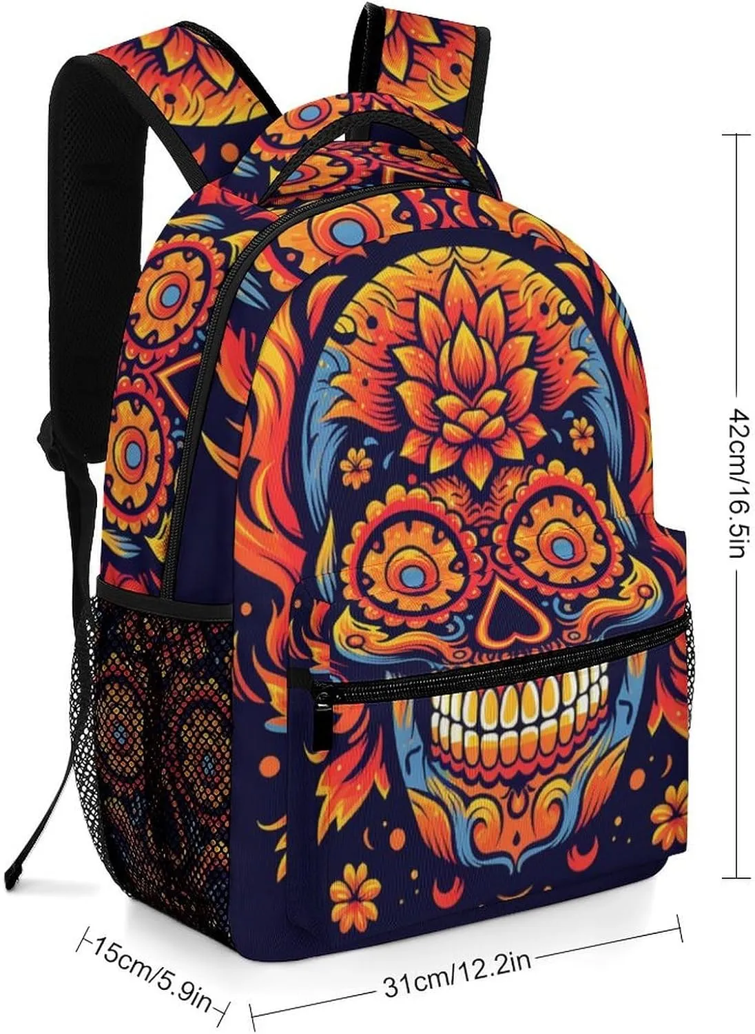 Backpacks A Day on Fire Travel Bag Laptop Backpack Casual Daypack for Weekender Business Hiking