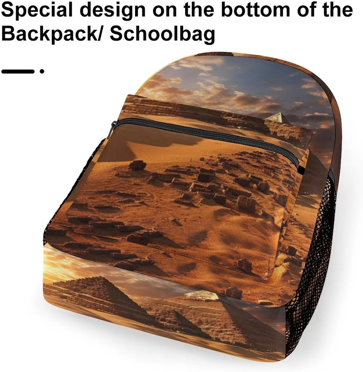 Backpacks Egyptian Pyramids Travel Bag Laptop Backpack Casual Daypack for Weekender Business Hiking