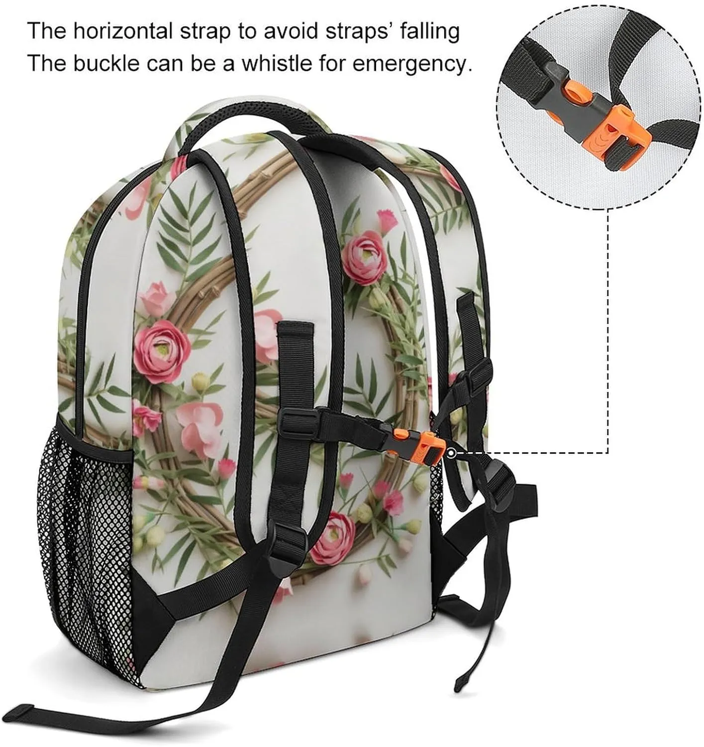 Backpacks Handmade Garland Travel Bag Laptop Backpack Casual Daypack for Weekender Business Hiking