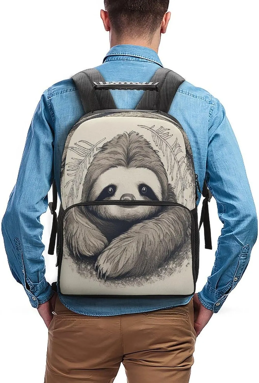 Backpacks Sloth My Spirit Animal Travel Bag Business Work Laptop Backpack