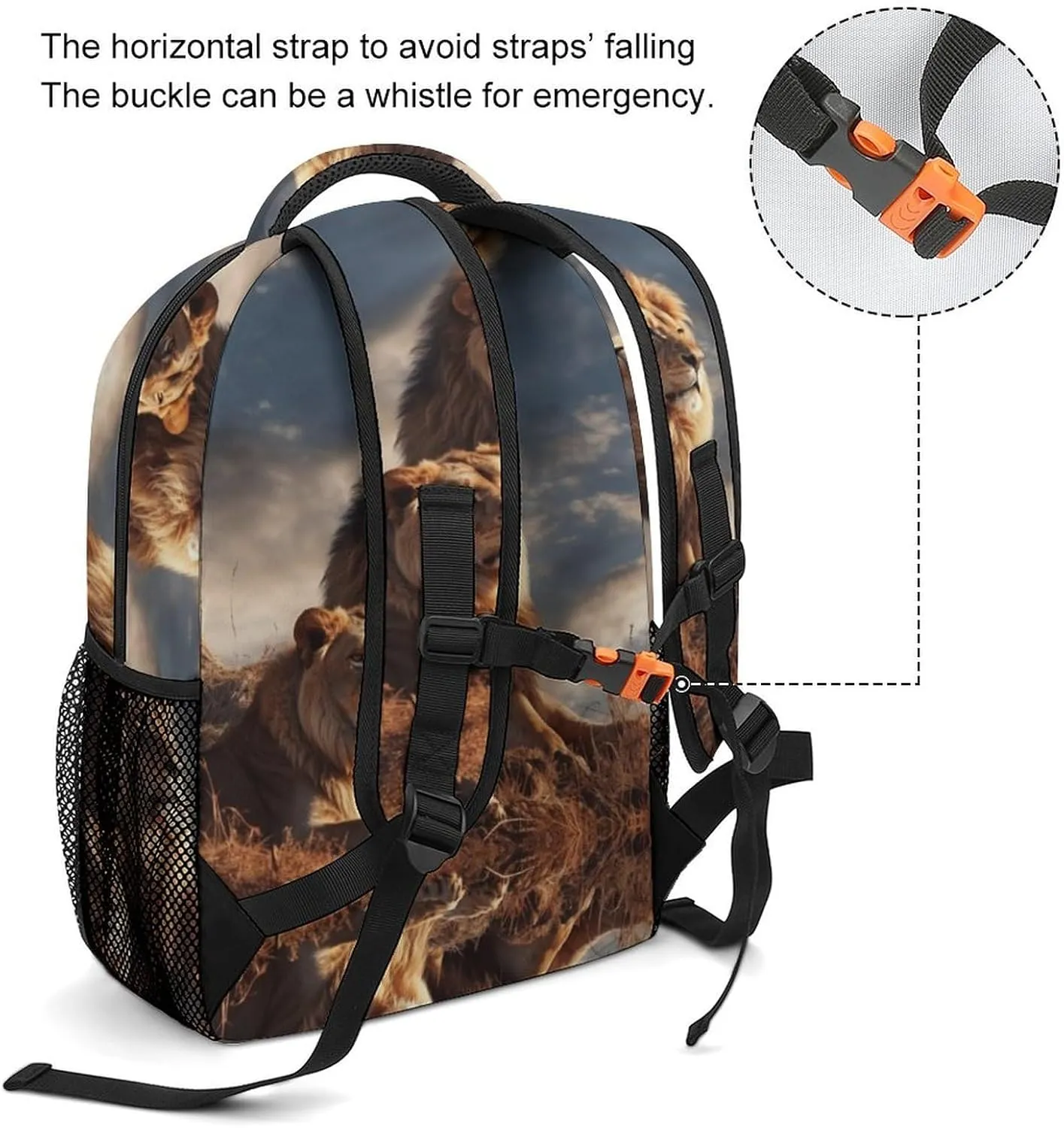Backpacks Two Lions Travel Bag Laptop Backpack Casual Daypack for Weekender Business Hiking