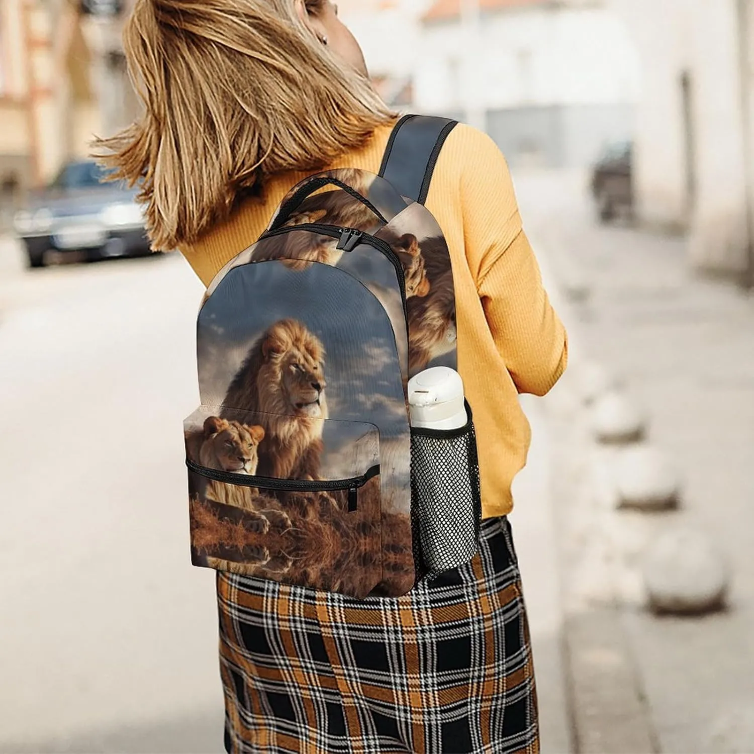 Backpacks Two Lions Travel Bag Laptop Backpack Casual Daypack for Weekender Business Hiking