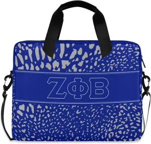 Bad Bananas BBGreek Zeta Phi Beta Sorority Paraphernalia - Official Vendor - Laptop Case - Zeta - Classic Greek Letters