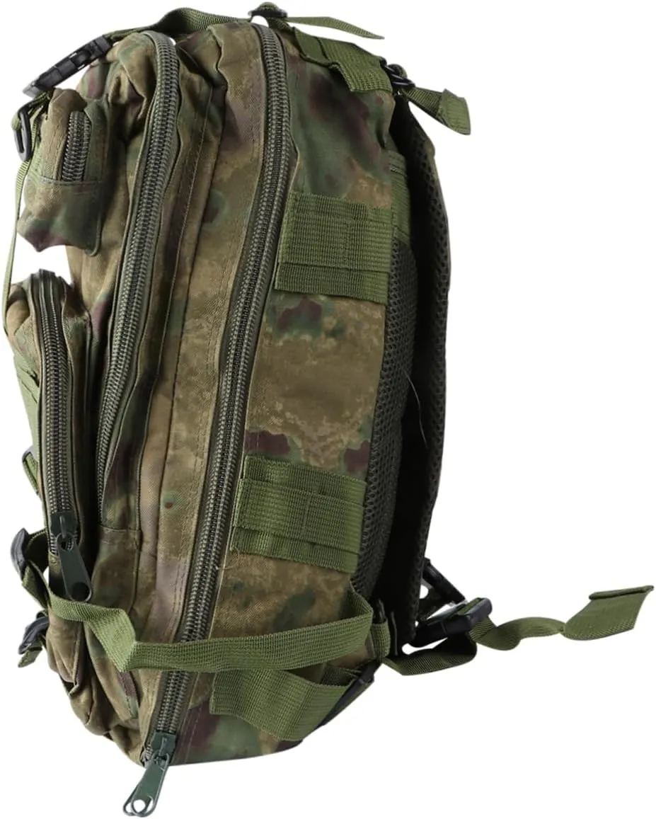 balacoo Backpack Camouflage Hiking Bag for Outdoor Adventures Lightweight and Design for Trekking Camping and Travel Multiple Compartments for Easy Organization