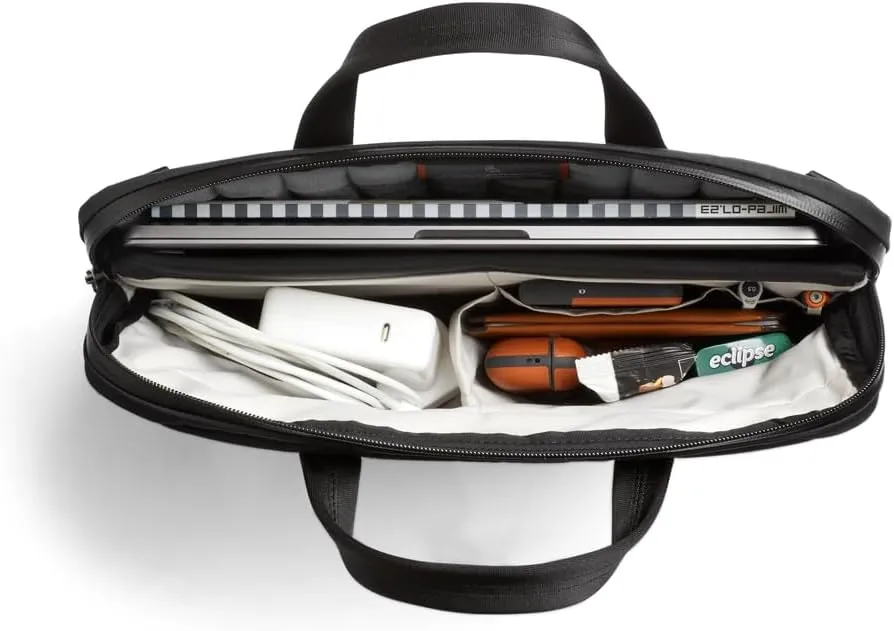 Bellroy Tokyo Laptop Bag (slim 14” laptop bag, messenger bag) - Raven