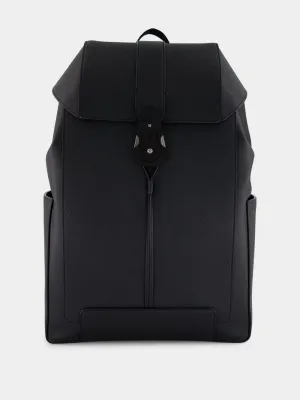 Black Groovy Backpack in Alpine Calf