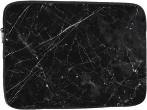 Black Marble Veins Laptop Inner Bag Laptop Sleeve Case Briefcase Carrying Laptop Cover