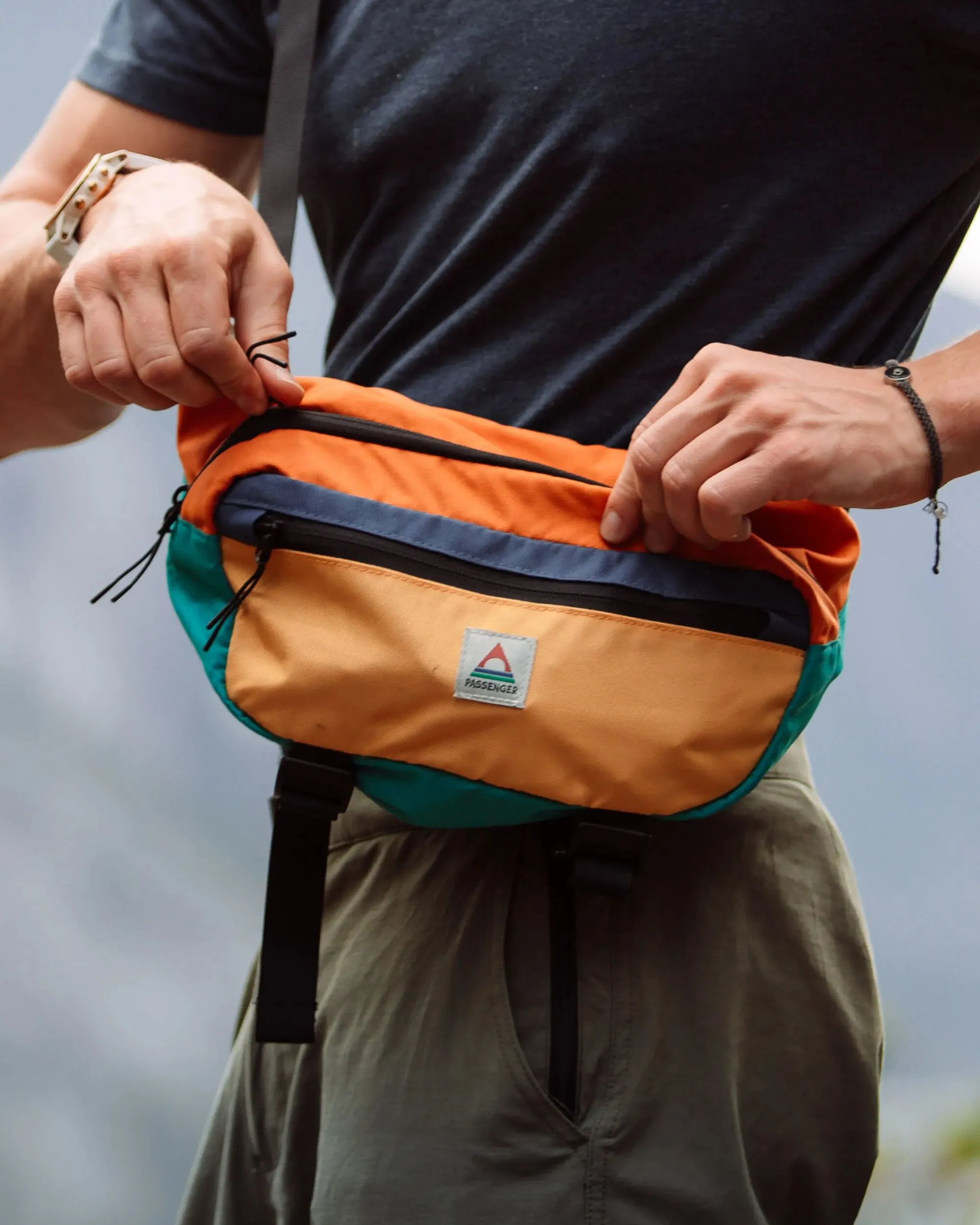 Boondocker Recycled Hip Pack - Multi-Colour
