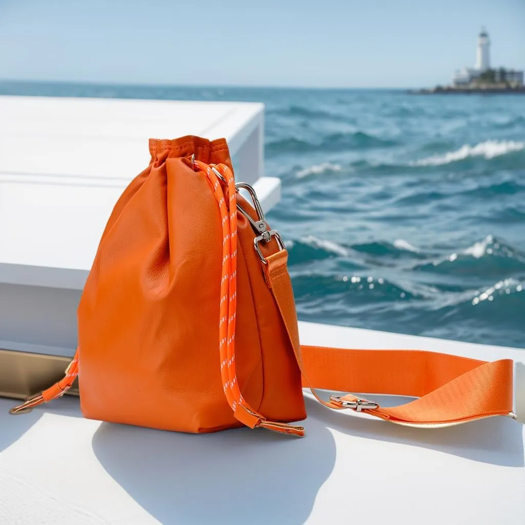 Bowan Small Camera Bag,Camera casing bag,Soft Cute Camera Pouch Handbag compatible with Mirrorless Cameras/Nikon/Canon/Sony/Fuji Camera Case (orange, Small)