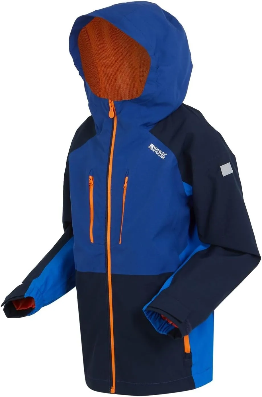 Boy's Regatta Kids' Highton V Waterproof JacketRegatta Boys Highton V Full Zip Waterproof Jacket